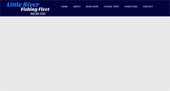 Desktop Screenshot of littleriverfleet.com